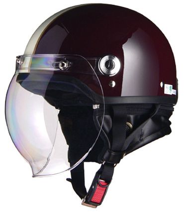 CROSS CR-760 ハーフヘルメット フリー（57-60cm未満） ブラウン×アイボリー