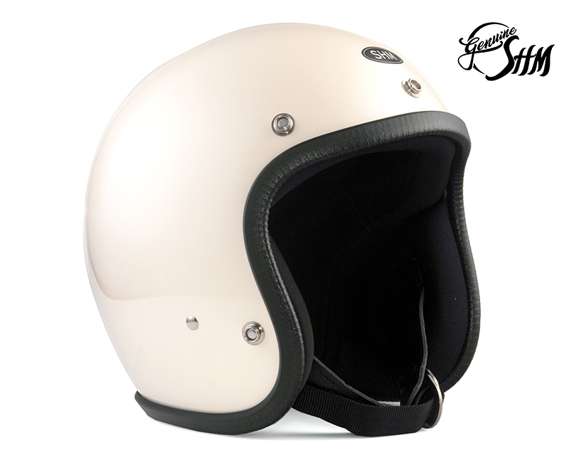 DIN MARKET SHM Lot-500 Mサイズ（57-58cm） ホワイト バイク用 