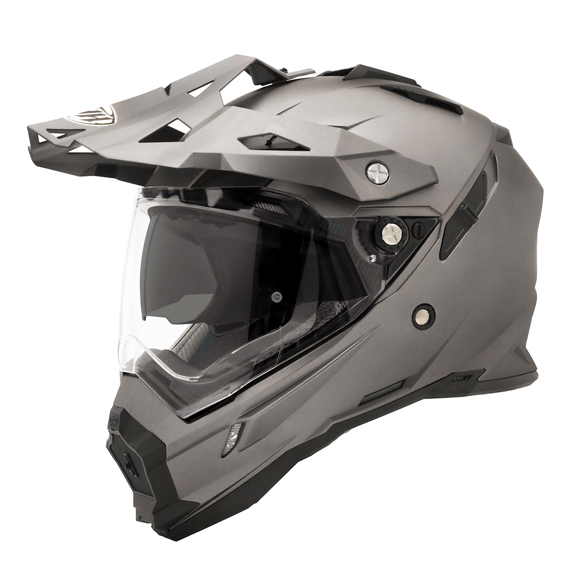 THH full-face helmet TX-28 mat f Lost gray inner sun visor installing model off-road model PinLock correspondence shield equipment 
