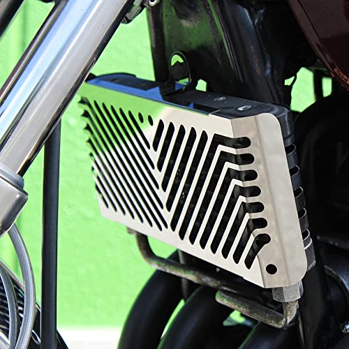  Kawasaki Zephyr 400/ Zephyr 750 made of stainless steel oil cooler cover silver 