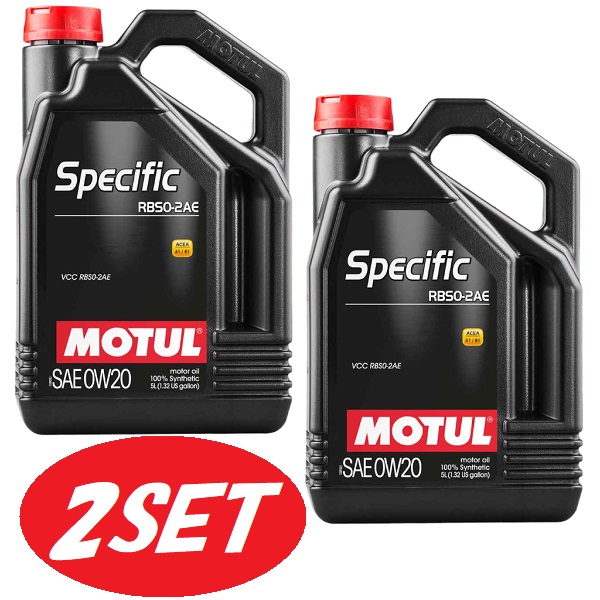 MOTUL MOTUL SPECIFIC RBS0-2AE 0W-20 C5 5L×1個 エンジンオイル - 最