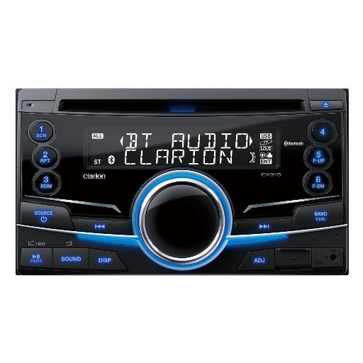 2DIN Bluetooth/CD/USB/MP3/WMAレシーバー CX315の商品画像