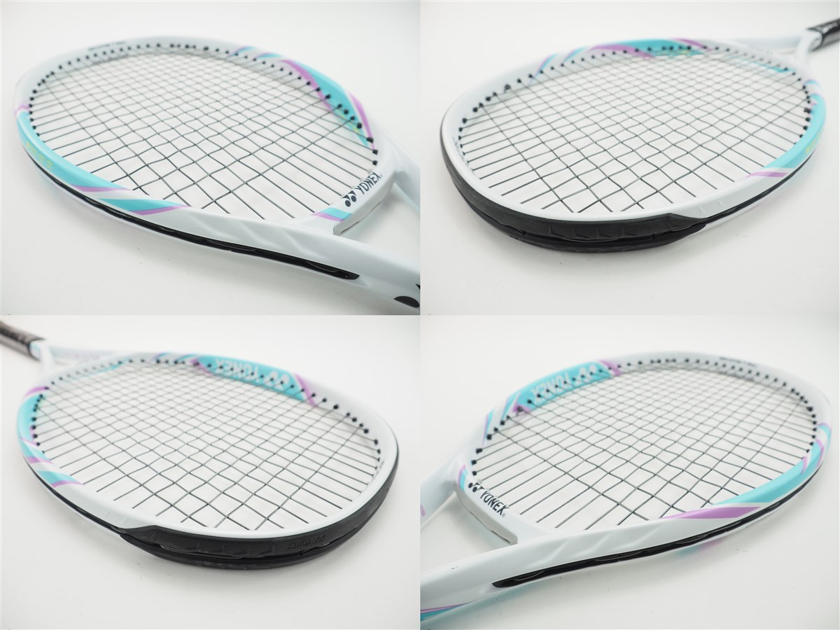YONEX Vコアスピード 19VCS ホワイト×ターコイズ VCORE 硬式テニス