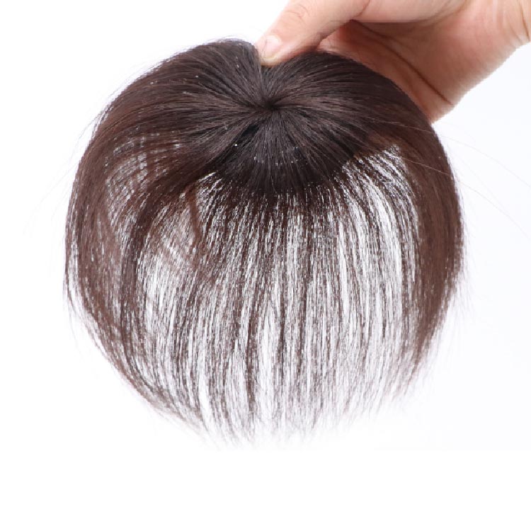  round shape hair removal . person wool 100% part wig top cover men's lady's pile ... head . part Short hair piece person wool nature for women medical care for white .