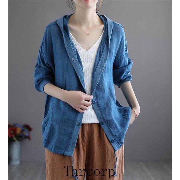  jacket lady's cotton flax thin cardigan commuting autumn thing spring clothes 20 fee 30 fee 40 fee 50 fee 