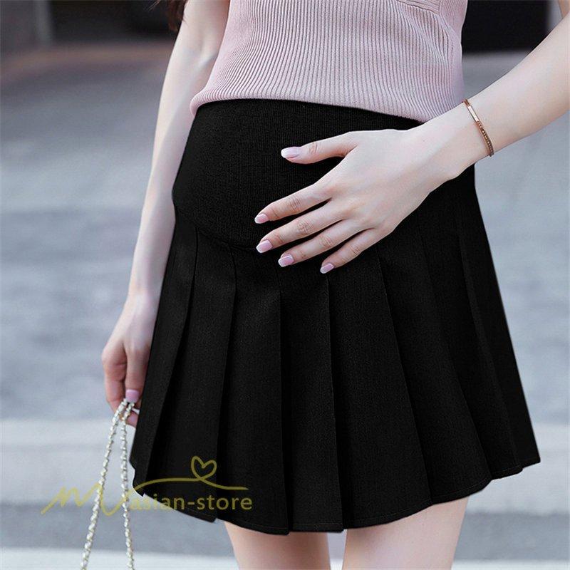  maternity wear lady's miniskirt pleated skirt pretty summer maternity skirt beautiful . maternity waist adjustment stylish skirt maternity 