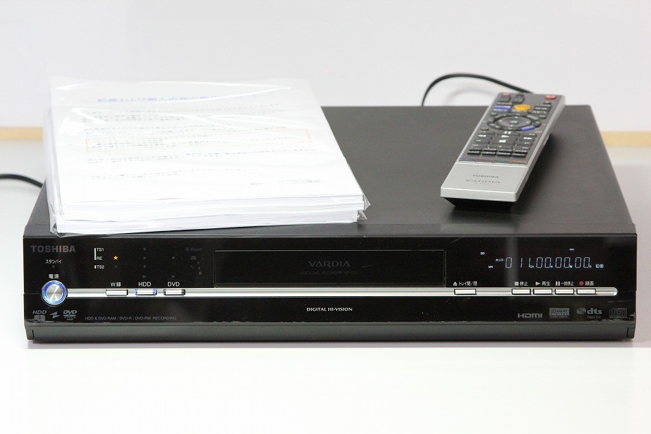 東芝 VARDIA RD-S301 ブルーレイ、DVDレコーダー本体の商品画像