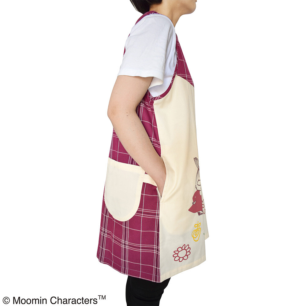  apron Moomin SALE childcare worker little mii lovely ... only MOOMIN stylish nursing nursing free shipping 262