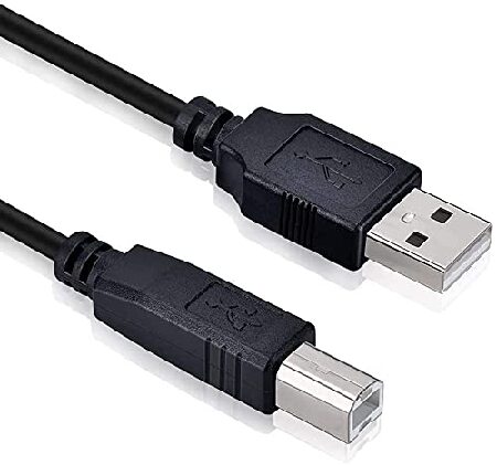 BestCH USB Cable Laptop PC Data Sync Cord Lead for Nektar Impact LX61 61-Key, LX25 25-Key, LX49 49-Key MIDI USB Controller Piano Synth Keyboa parallel import 