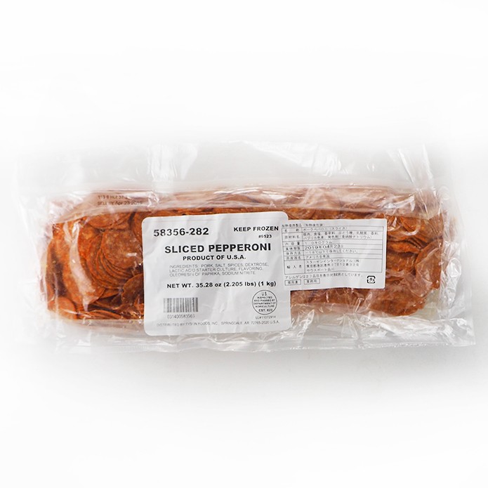  свинина peparoni ломтик для бизнеса 1kg размер 