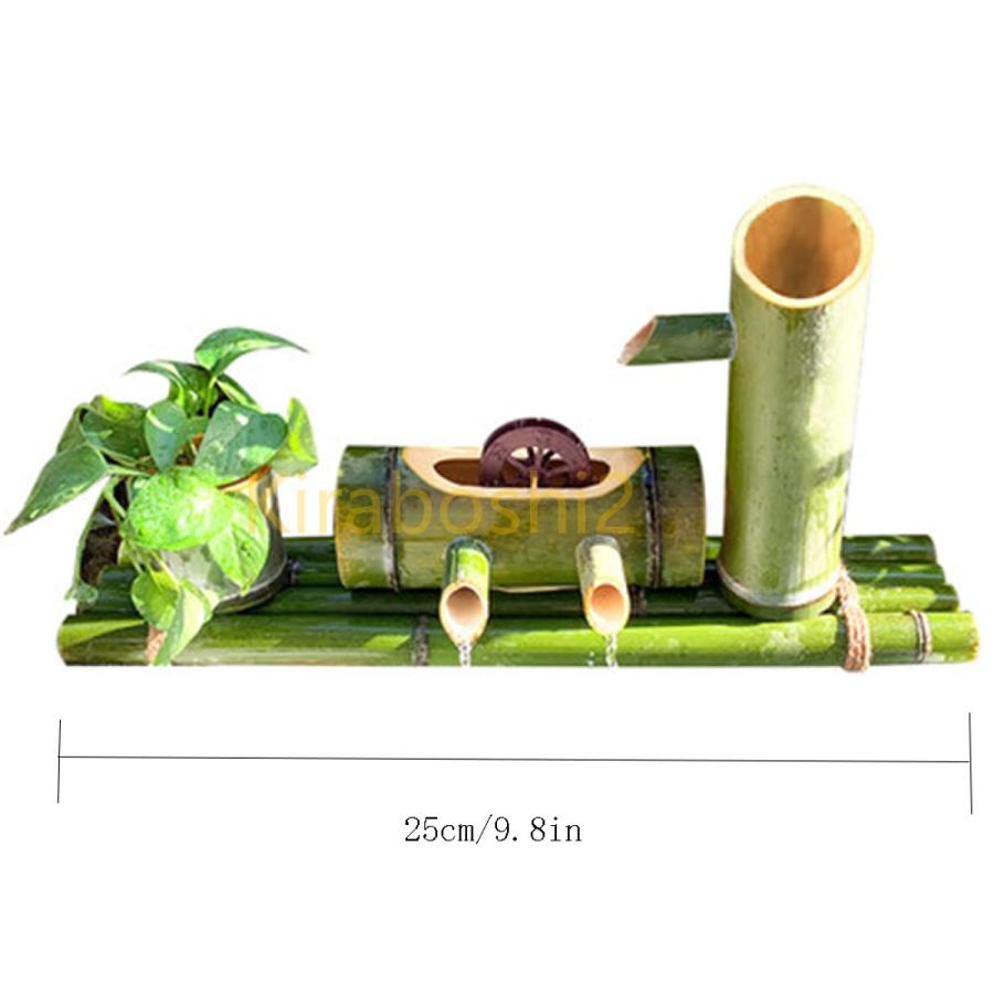  garden. water function bird bus feng shui bamboo. fountain is your . garden . ornament . can do., house . office is that . especially surface white . see .. 1(25cm/9.8in)