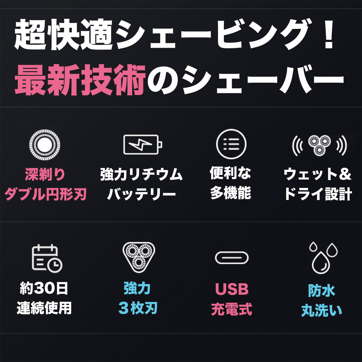 人気沸騰ブラドン 電気シェーバー 髭剃り メンズ 深剃り 肌に優しい 防水 水洗い 丸洗い 回転式 Usb充電式 電動 静音 携帯 ウェット剃り ドライ 剃り お風呂 切れ味復活 最強 最新 Aynaelda Com