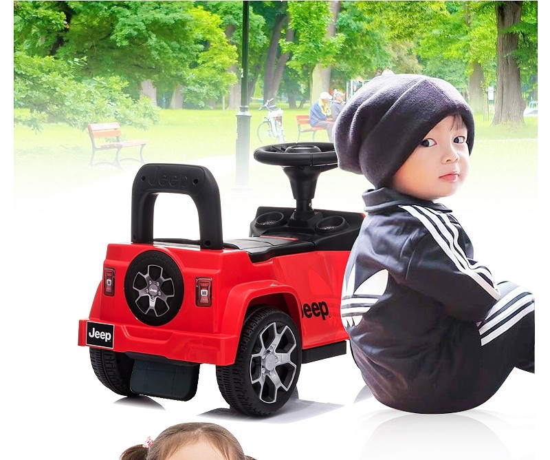  pair .. toy for riding Jeep Wrangler Rubicon JEEP WRANGLER RUBICON regular license pair .. passenger use toy for riding pushed . car child . can ride Honshu free shipping 