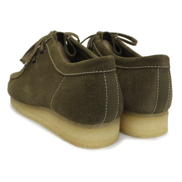 Clarks ( Clarks ) 26155399 Wallabeewala Be мужской обувь Khaki CL029