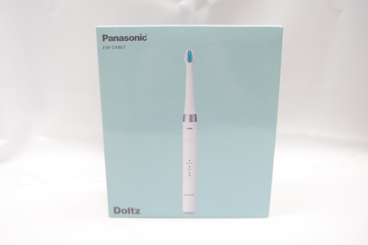 パナソニック 音波振動ハブラシ ドルツ EW-DM61-W（白） 電動歯ブラシ本体の商品画像
