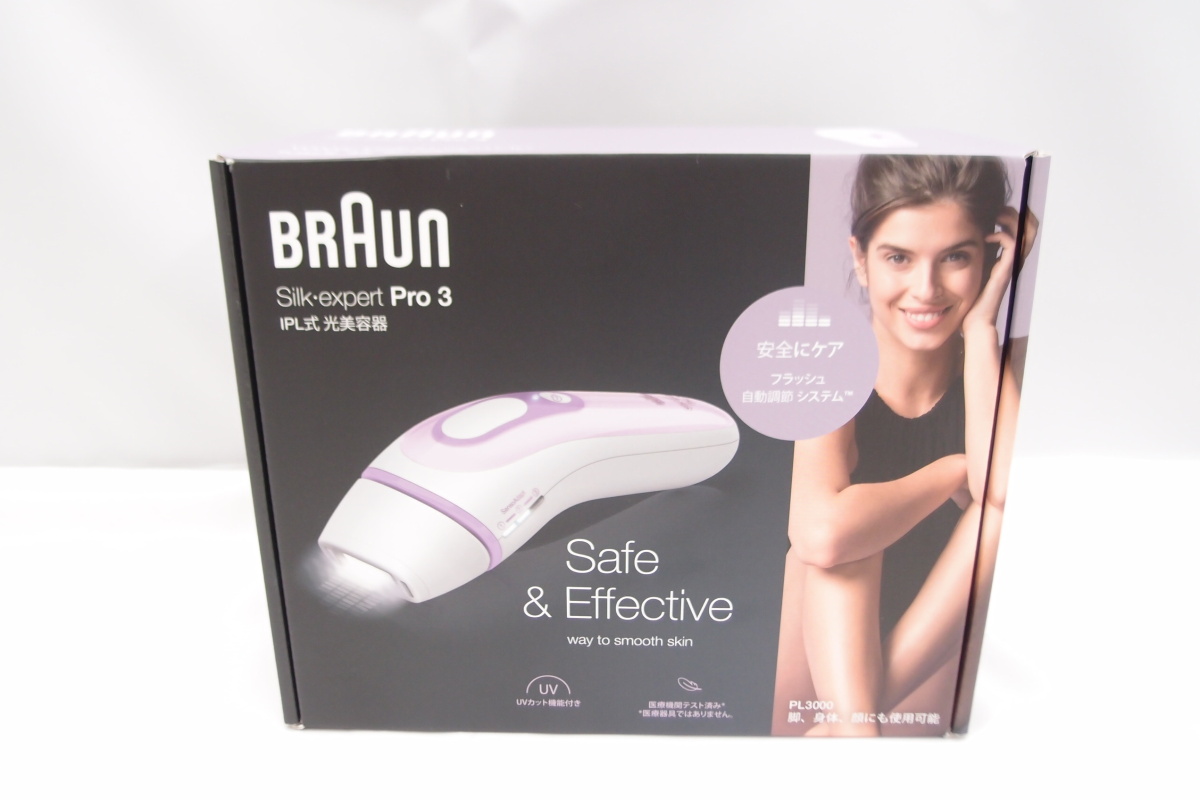 BRAUN シルクエキスパート Pro 3 PL3000 シルクエキスパート 除毛、脱毛器の商品画像