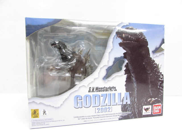 BANDAI S.H.モンスターアーツ ゴジラ（2002） フィギュア本体