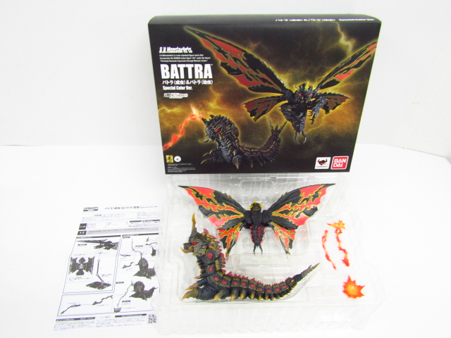 ☆送料無料・輸送箱未開封☆S.H.MonsterArts バトラ（成虫 