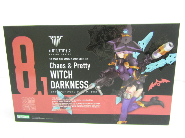 コトブキヤ Chaos ＆ Pretty ウィッチ DARKNESS （1/1スケール メガミデバイス KP502） キャラクターの商品画像