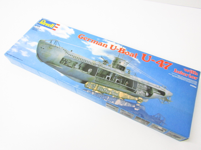 レベル ドイツ ドイツ 潜水艦 U-47 w/インテリア（1/12スケール5 05060） ミリタリー模型の商品画像