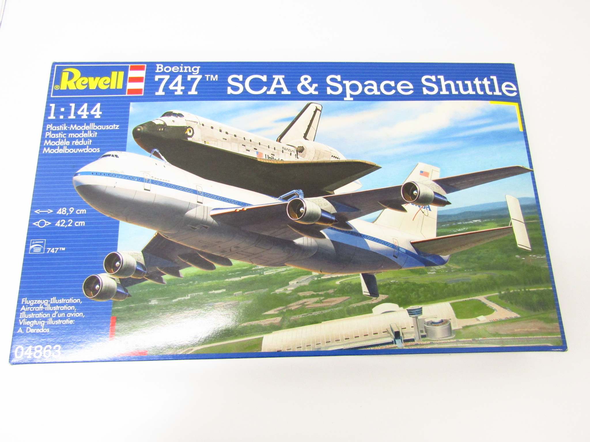 Revell（タカラ）1/144 スペースシャトル&ボーイング747未組立キット Revell（タカラ）1/144 スペースシャトル&ボーイング747未組立