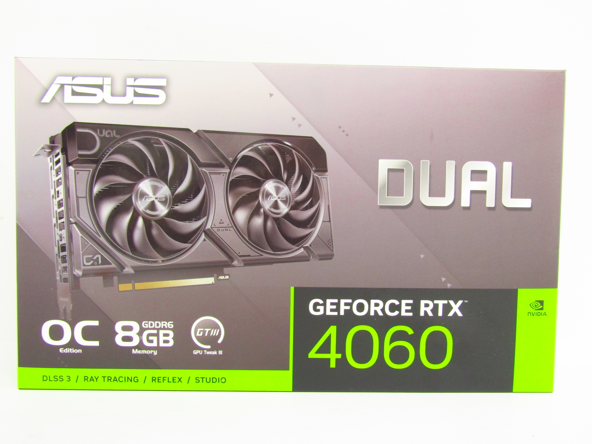 ASUS DUAL-RTX4060-O8G-EVO [ASUS Dual GeForce RTX 4060 EVO ASUS DUAL-RTX4060-O8G-EVO [ASUS Dual GeForce RTX 4060 EVO