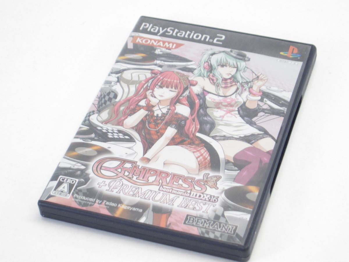 PS2 ソフト beatmania IIDX 16 EMPRESS + PREMIUM BEST PS2 ソフト beatmania IIDX 16 EMPRESS + PREMIUM BEST