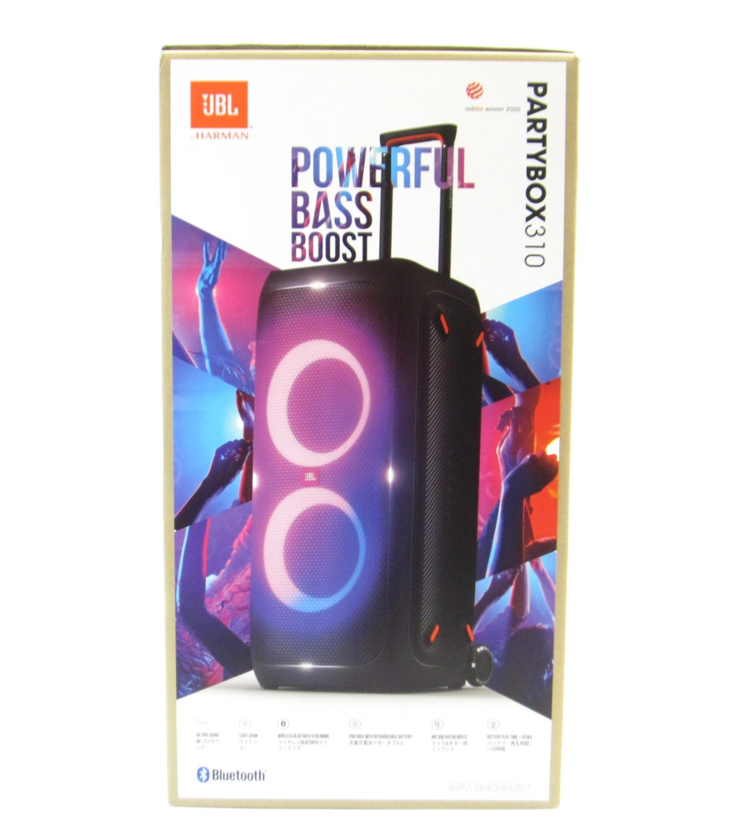 JBL PARTYBOX310 Bluetoothスピーカー ワイヤレス IPX4/マイク JBL PARTYBOX310 Bluetoothスピーカー ワイヤレス IPX4/マイク