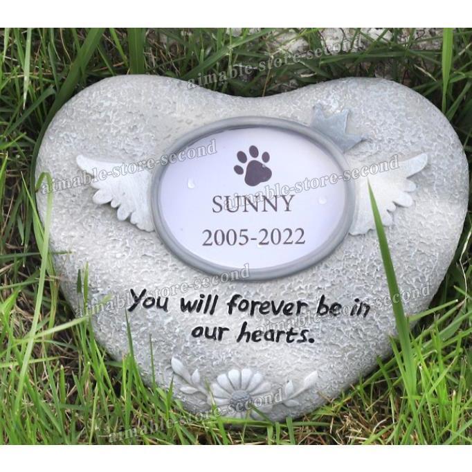  pet . stone for pets . stone plate dog for cat for resin made photograph inserting pet .. at hand .. garden outdoors pet. .. photograph memorial goods love dog love cat 