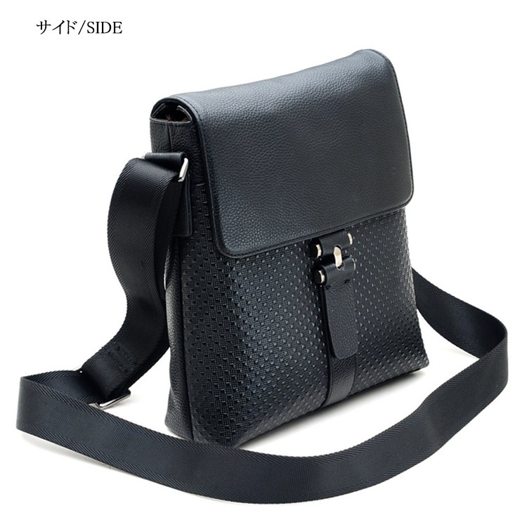  Father's day P10% star pattern shoulder bag original leather cow leather men's diagonal .. bag iPad correspondence casual bag black spring summer Father's day present 