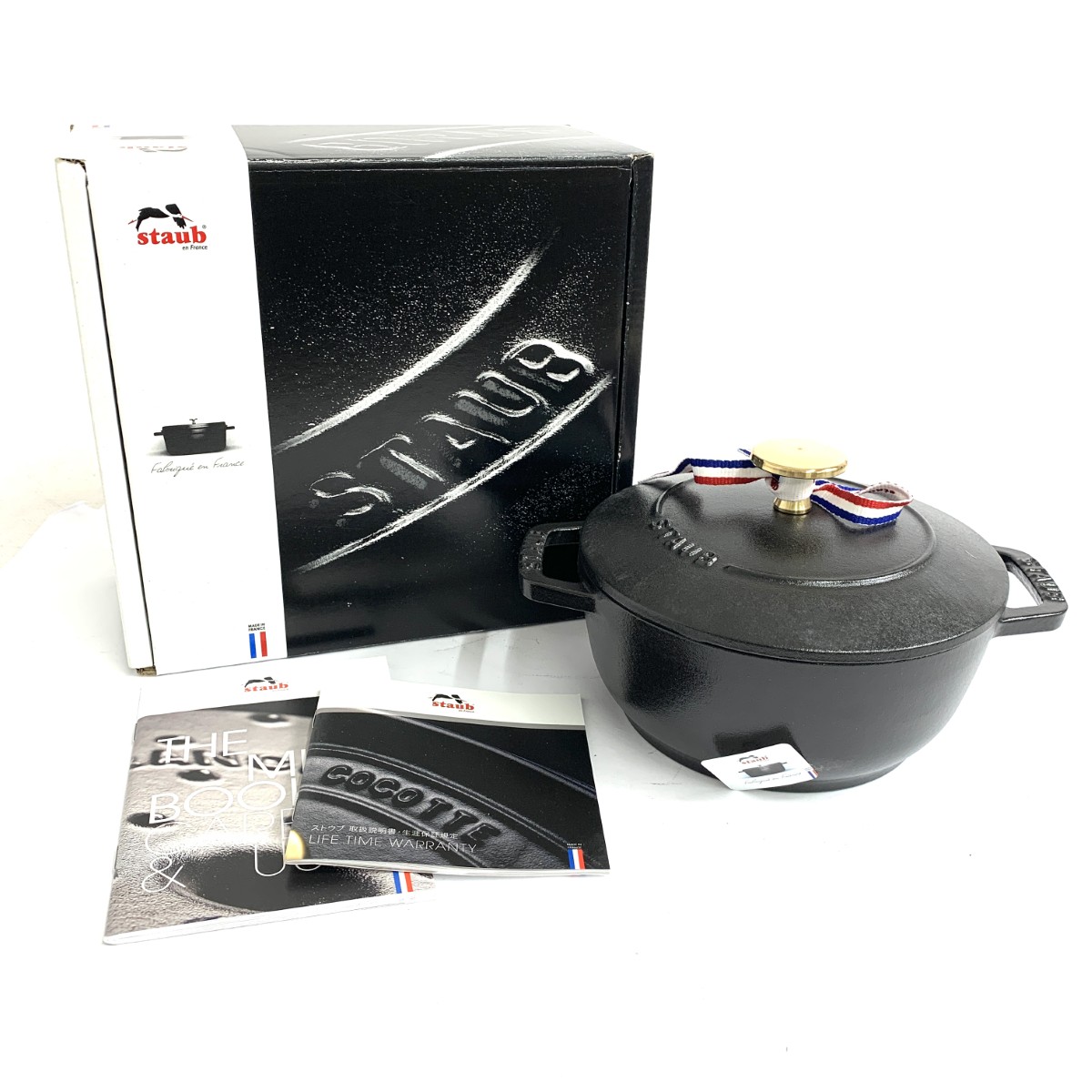 Staub ストウブ Wa-NABE 18cm（カンパーニュ） 40501-477-0 Wa-NABE