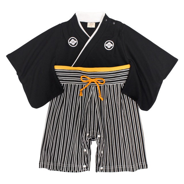  hakama детский комбинезон мужчина baby младенец первый .. кимоно. серп кама японский костюм комбинезон формальный . Be одежда 60cm 70cm 80cm 90cm
