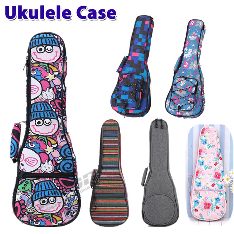 Ukulele Case укулеле кейс укулеле музыкальные инструменты кейс сумка мягкий чехол рюкзак сопрано концерт подушка имеется легкий 