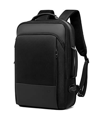 値引きする 素敵な商品を海外より最短でお取り寄せ Bisondenimメンズ14インチラップトップバックパック防水トラベルバックパック拡張可能なスクールバックパックusb充電ポート付きビジネスバックパ ノートパソコンアクセサリー 周辺機器 Washop Ru