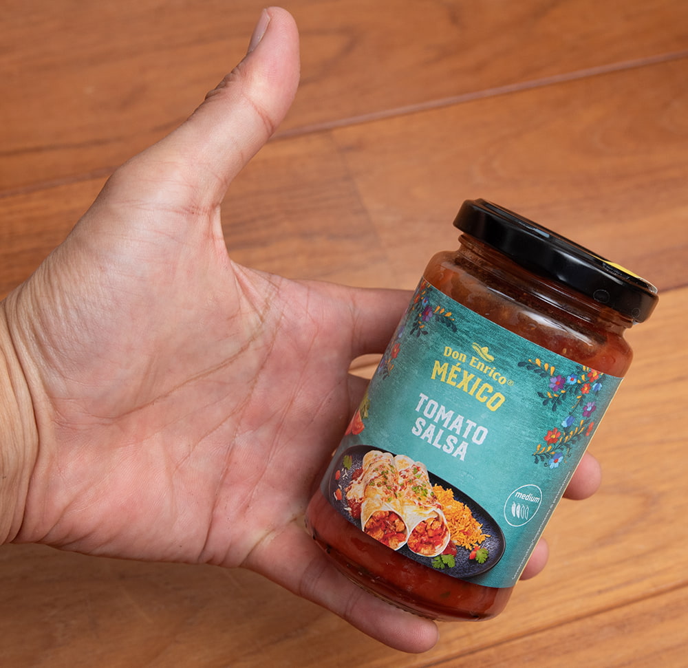  salsa sauce dip Don en Rico tomato salsa sauce TOMATO SALSA 200ml (Don Enrico Mexico) Mexico cooking 