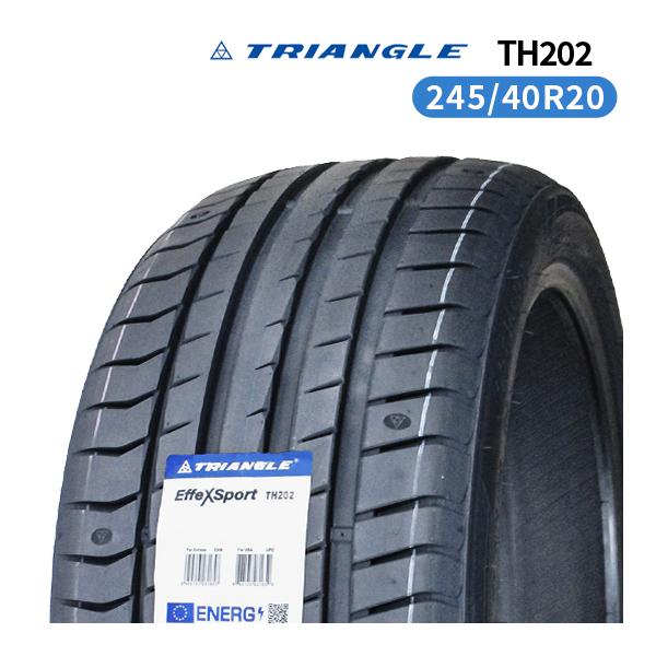 245/40R20 2024年製造 サマータイヤ TRIANGLE EffeX Sport TH202 トライアングル 245/40/20