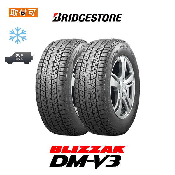 ブリヂストン ブリザック DM-V3 225/60R18 100Q タイヤ×2本セット ブリザック 自動車　スタッドレス、冬タイヤの商品画像