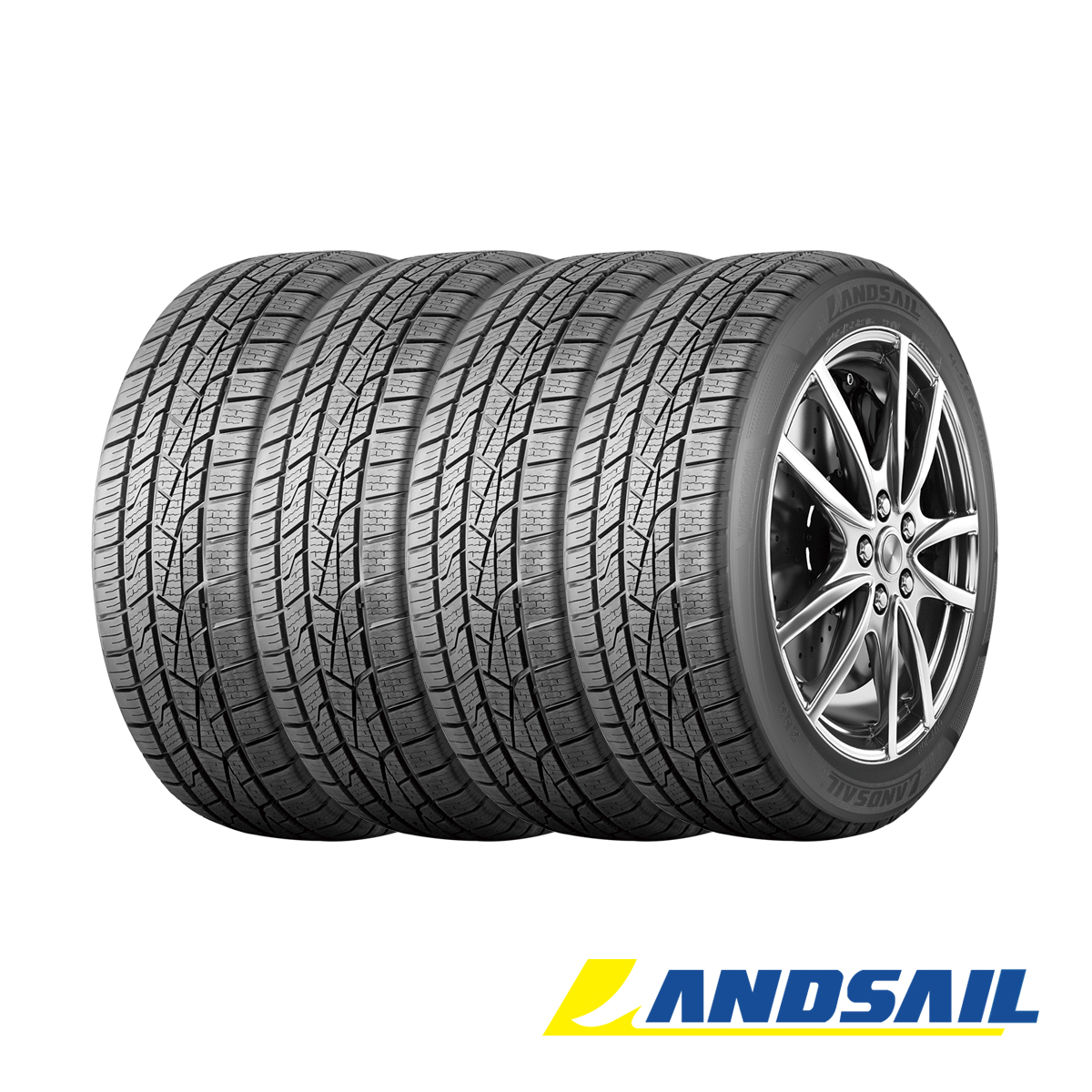  all season tire 4 pcs set 195/65R15 91H LANDSAIL( Land Sale ) 4-SEASONS[ 2023 year ~2024 year made ]( net limitation special price )