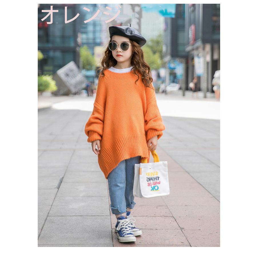  girls knitted sweater autumn winter easy large size girl child sweater pull over Kids clothes popular casual pretty knitted Korea fashion going to school commuting to kindergarten 