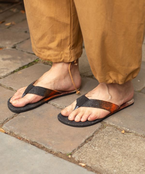 Aminanepahe sandals | beach sandals shoes lady's men's man and woman use unisex S M L 24cm 26cm 28cmhemp gradation sea outdoor ns