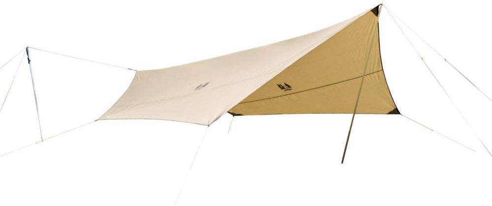 システムタープ ヘキサDX （2021）3331000080 （サンドベージュ×ダークブラウン）の商品画像