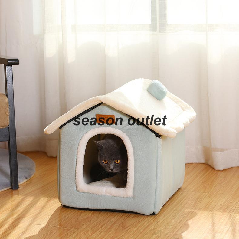  cat house winter cat for bed cat dome type bed kennel pretty soft flushing . slip prevention folding type small size dog cat pet small shop for interior cushion attaching triangle roof type 