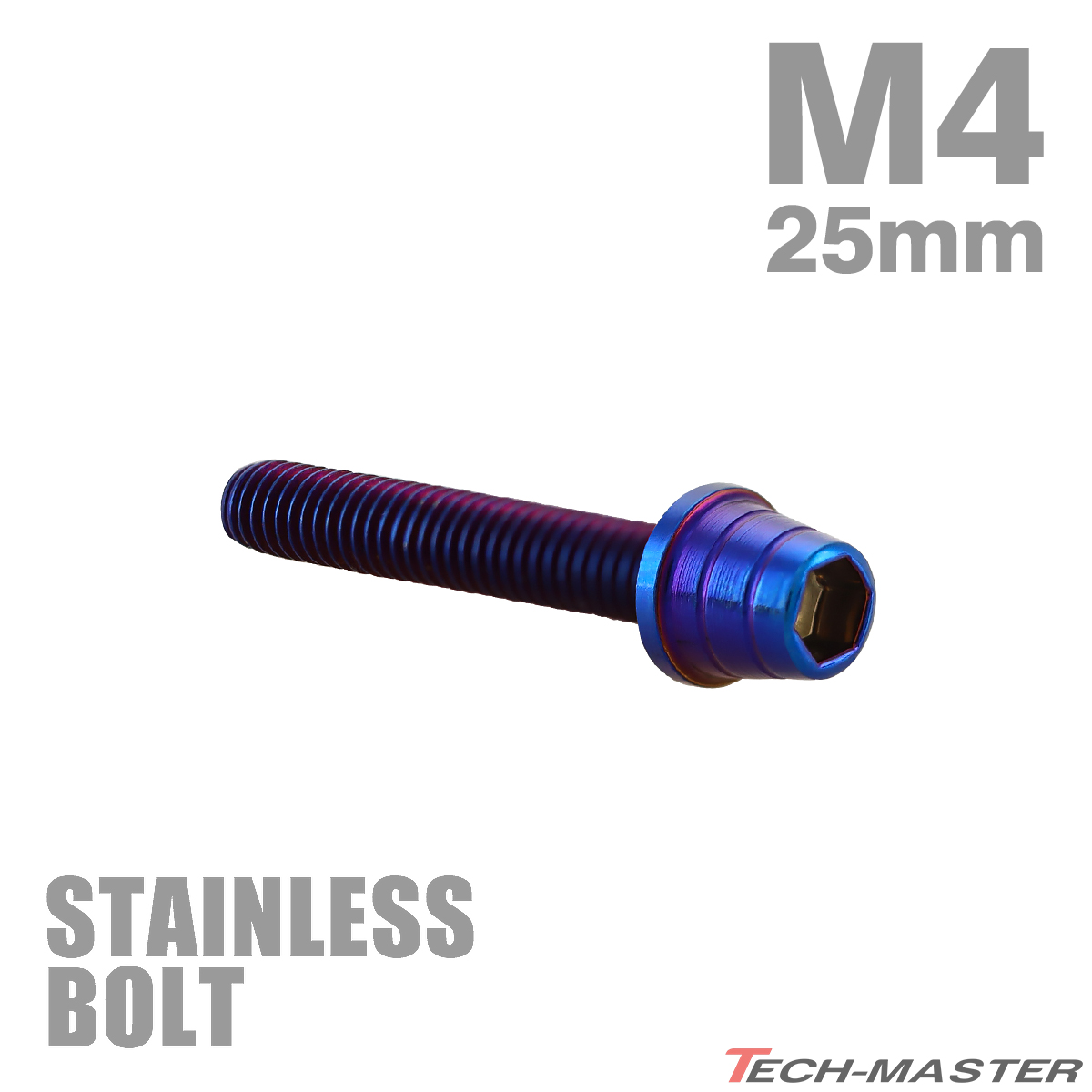  нержавеющая сталь болт M4×25mm P0.7 конус ракушка head колпак болт жарение titanium цвет TB0358