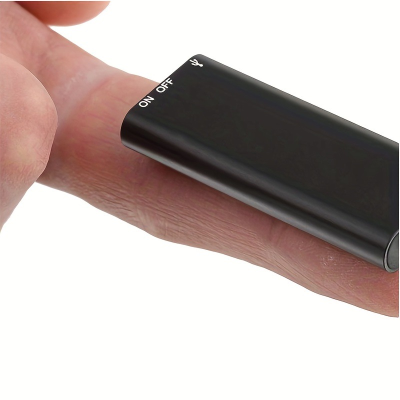  диктофон маленький размер IC магнитофон запись 8GB USB зарядка собрание наушники тонкий большая вместимость одним движением запись бизнес 