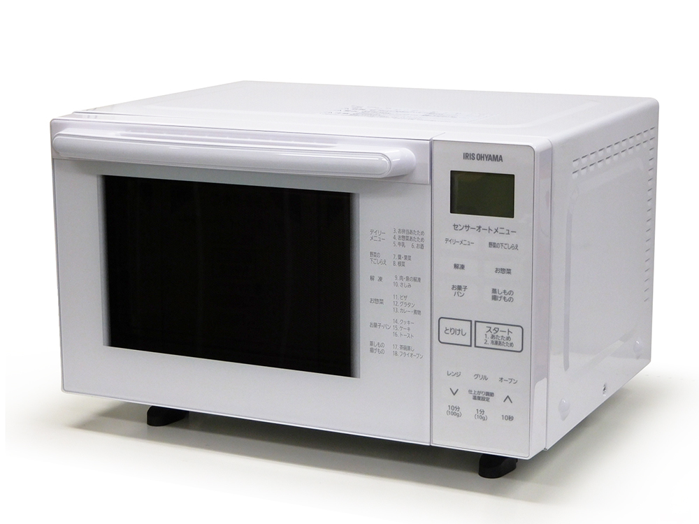IRIS OHYAMA アイリスオーヤマ オーブンレンジ BLMO-F1801-B（ブラック