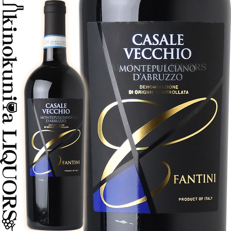 ファンティー二 カサーレ・ヴェッキオ・モンテプルチャーノ・ダブルッツォ 2017 750mlびん 1本 ワイン 赤ワインの商品画像