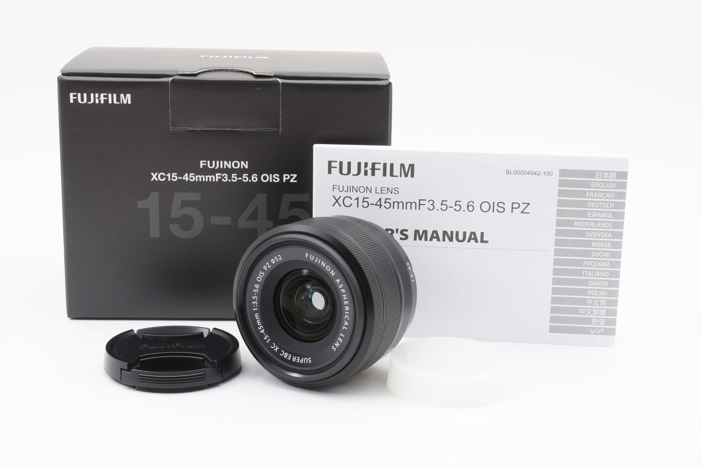 FUJIFILM フジノンレンズ XC15-45mmF3.5-5.6 OIS PZ （ブラック