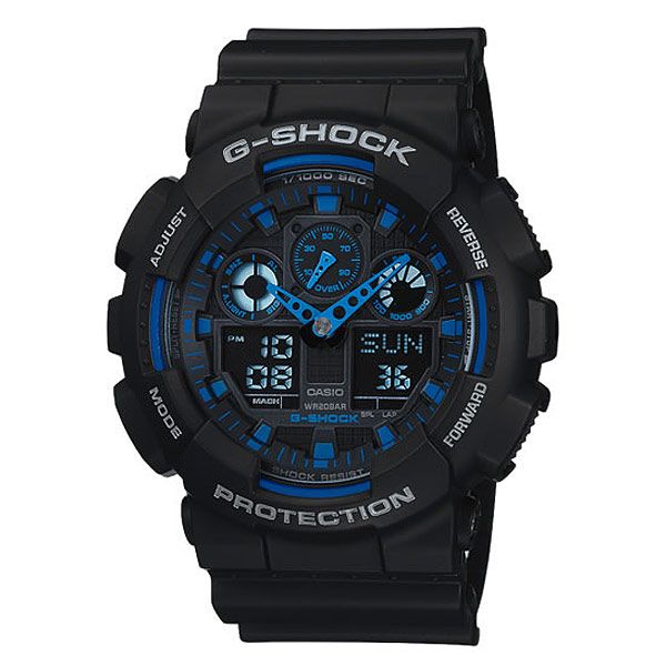 CASIO G-SHOCK ビッグケース GA-100-1A2 G-SHOCK BIG CASE メンズ腕時計の商品画像