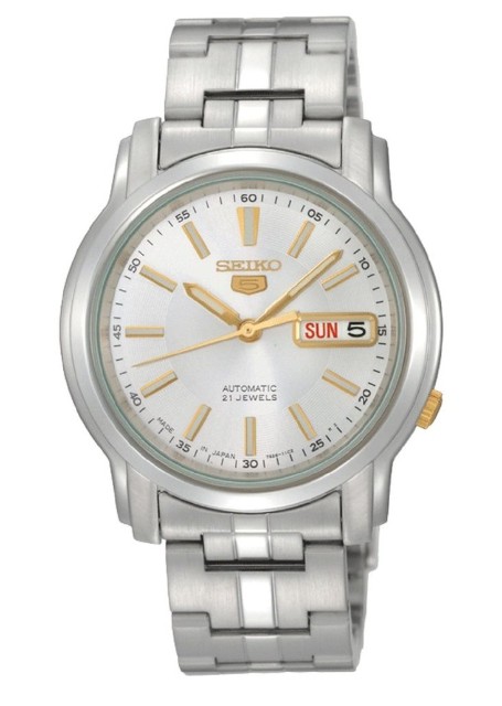 新品未使用　SEIKO5 SNKL77K1 オートマチック　 ホワイト SEIKO セイコー5 海外モデル SNKL77K1 メンズ腕時計 - 最安値・価格