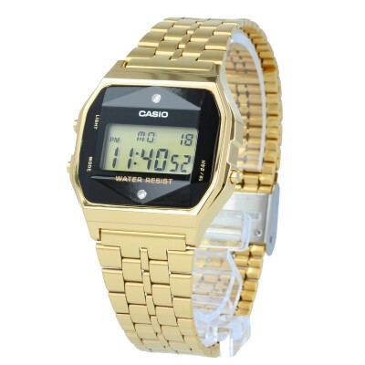 CASIO カシオ A159WG 天然ダイヤモンド 未使用 自宅保管 稼働品 CASIO カシオ A159WG 天然ダイヤモンド 未使用 自宅保管 稼働品